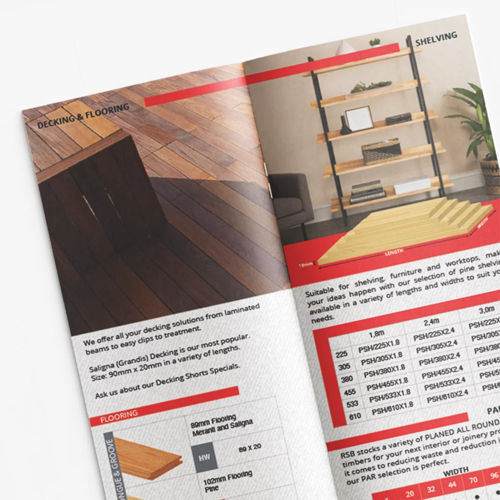 RSB Catalogue designed by 12Twelve